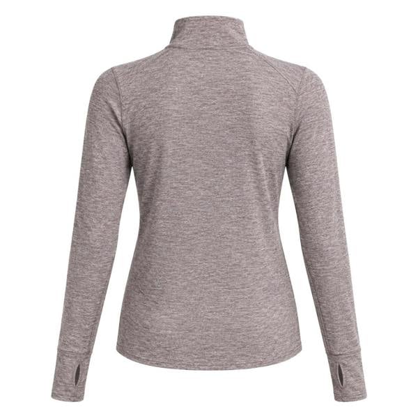 Nike Swift Women's UV Protection 1/4-Zip Brown Running Top XS