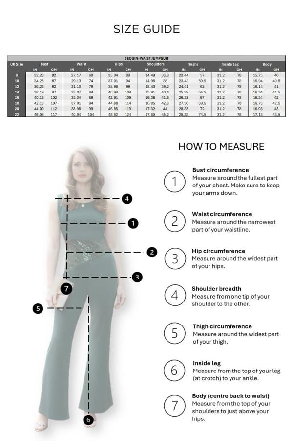 HotSquash Sequin-Waist Jumpsuit