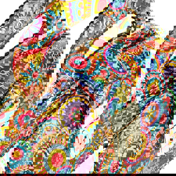 Embassy London Gazelle Mini - Signature Print - Women's mini bowling bag with handle and strap