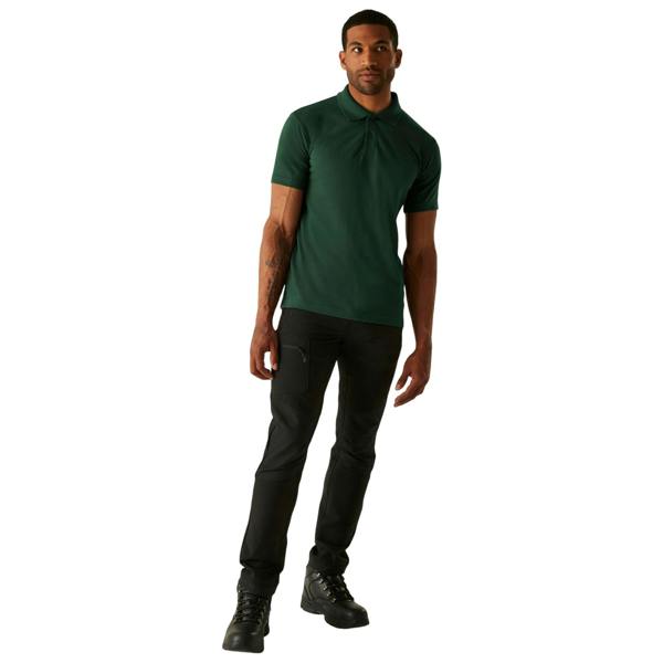 Regatta Professional Mens Pique Polo Shirt - Bottle Green - 