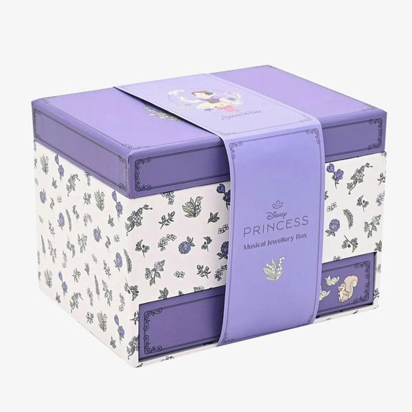 T. H. Baker Disney Snow White Pastel Princess Musical Jewellery Box DI2343