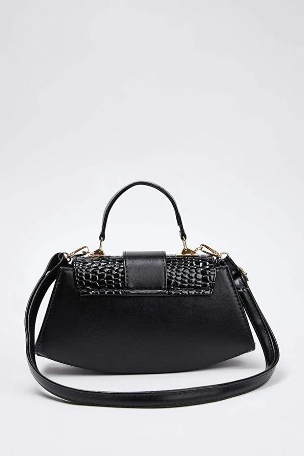 WOVCOR Suede Women's Mini Shoulder Bag with Accessory Closure