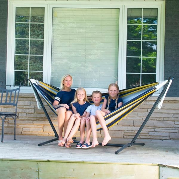 Vivere's Combo - Double Serenity Hammock with Stand (9ft)