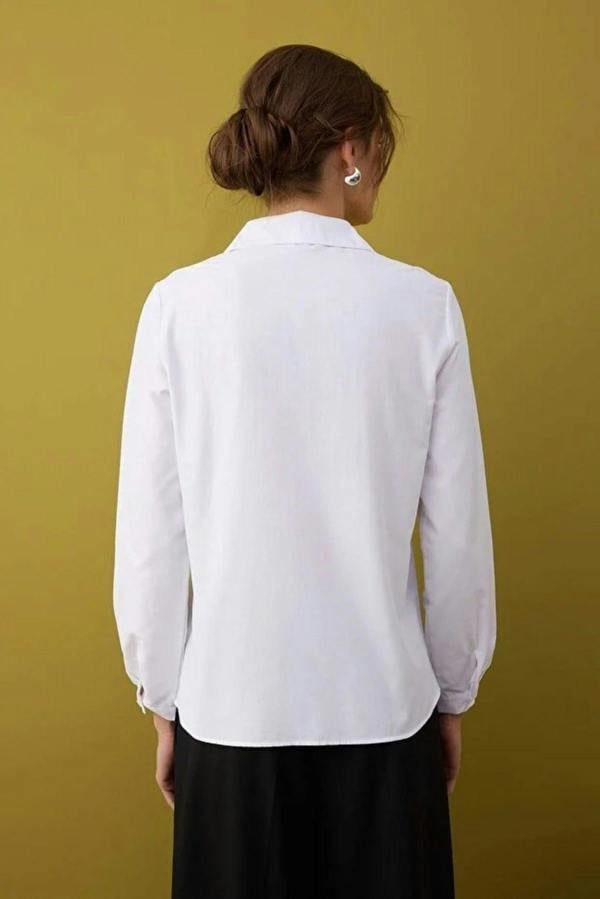 WOVCOR Textured Oversize Woven Shirt