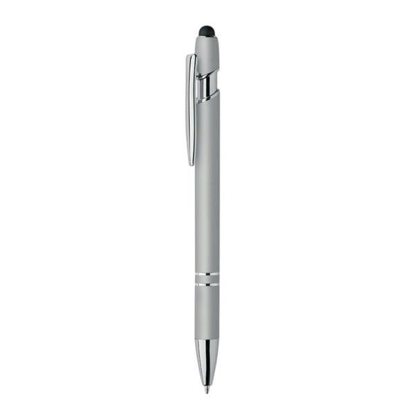 MidOcean Siparo Recycled Aluminium Stylus Pen - Silver - 