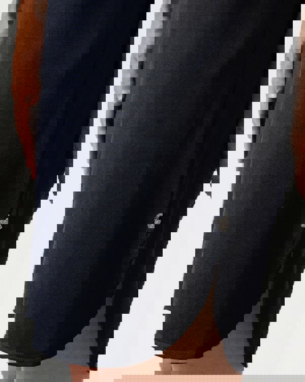 Maison Scotch V-Neck Sweat Panel Sleeved Womens Dress