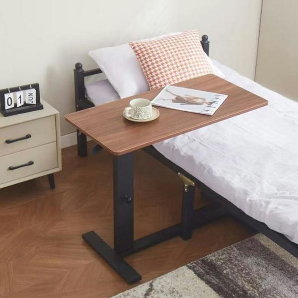 Havendro Adjustable Height Medical Overbed Table Mobile Hospital Bedside Desk with Wheels