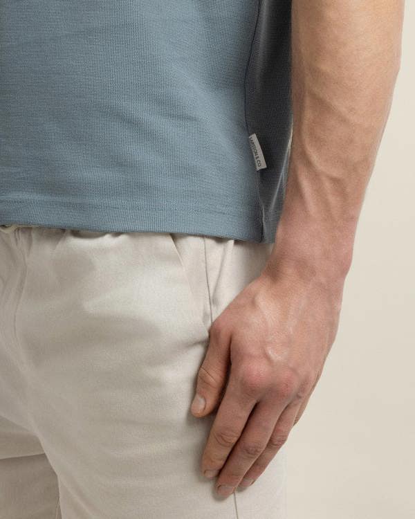 Larsson & Co Nilsson - Contrast Rib Polo Shirt
