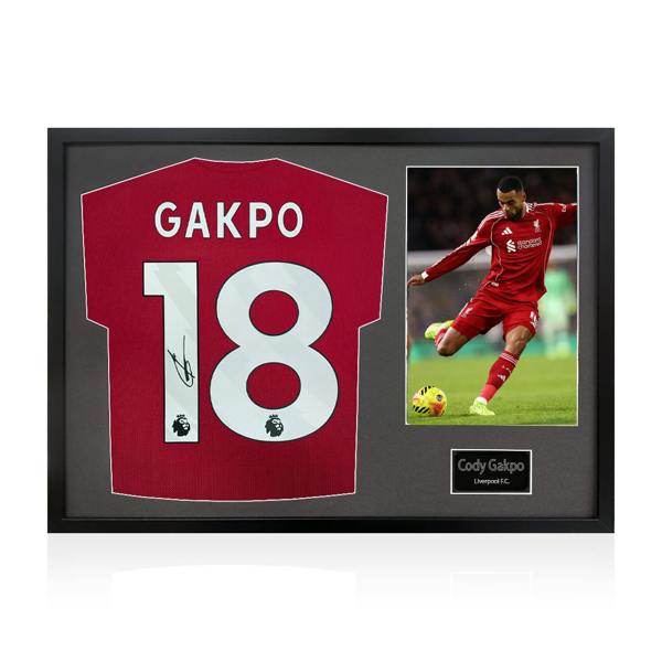 Cody Gakpo Signed Shirt Classic Frame (ACG Cert)