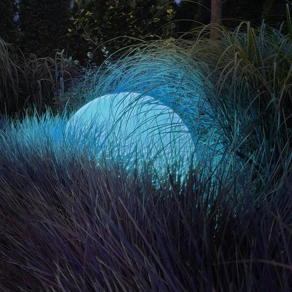 Milagro Globo Fi300 Garden Ball + RGB A60 10W Bulb + Remote Control