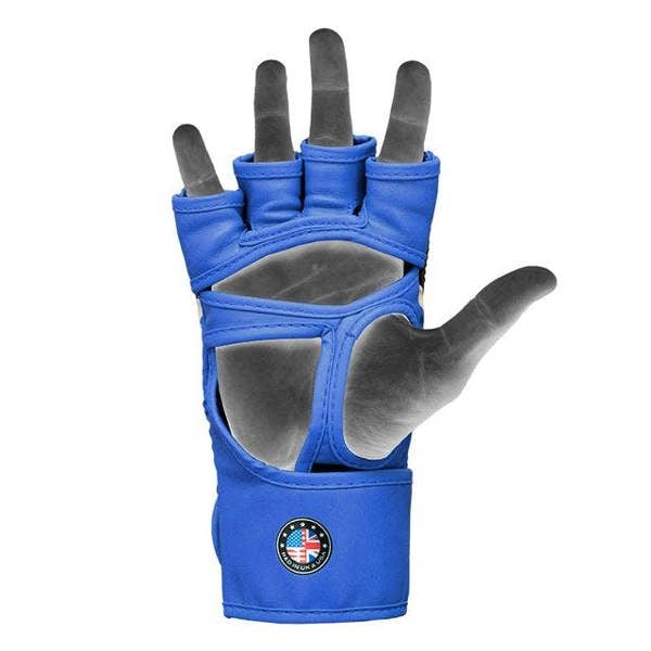 RDX Sports GRAPPLING GLOVES AURA PLUS T-17 BLUE/BLACK