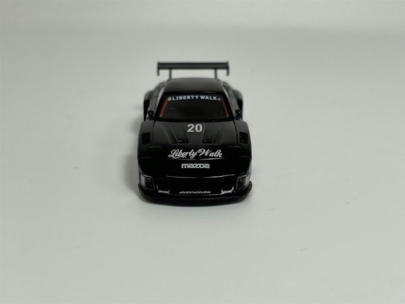 Mini GT Mazda RX-7 LB Super Silhouette Liberty Walk Black RHD 1:64 Mini GT MGT00785R