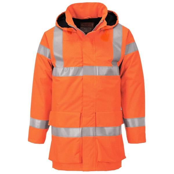 Bizflame Rain Hi-Vis FR Jacket Portwest