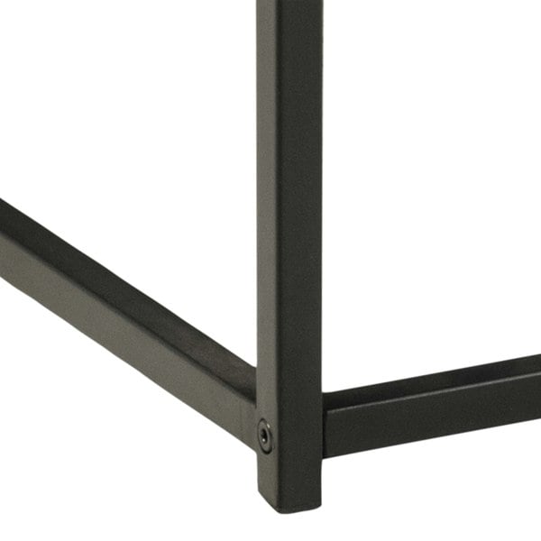 Furniture To Go Gila Coffee Table with Open Shelf in Oak & Black
