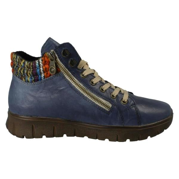 Rieker Ladies Rieker Wide Fit Ankle Boots N1305