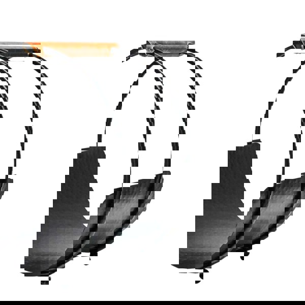 Ivyline Leather Handle Round Log Holder