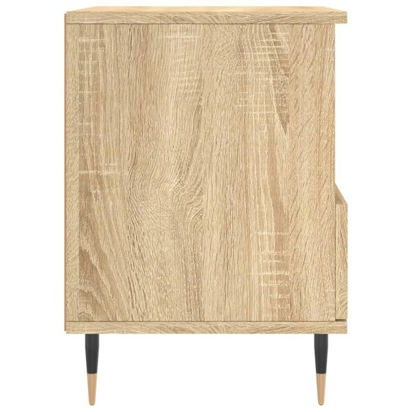 Berkfield Bedside Cabinet Sonoma Oak 40x35x50 cm Engineered Wood