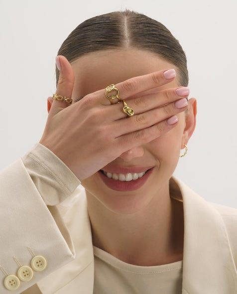 Sterling Silver Knot Ring - Rings - Elk & Bloom