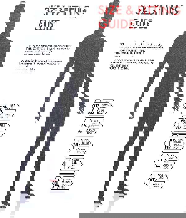 Vulkan Classic Ankle Support - Size Guide