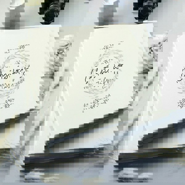 Personalised Memento Company Personalised Truly Blessed Christening Square Photo Album