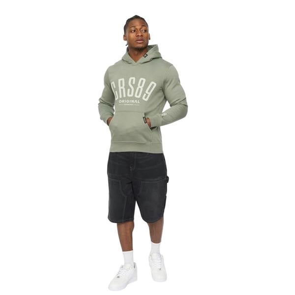 Crosshatch Mens Hallfell Hoodie - Olive - 