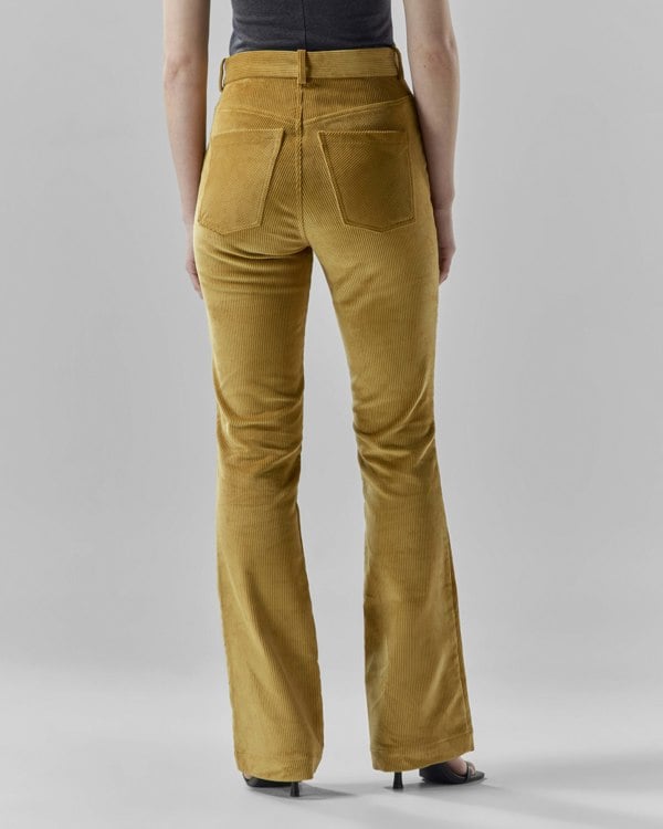 Frolickers Corduroy Flare Trousers - Honey