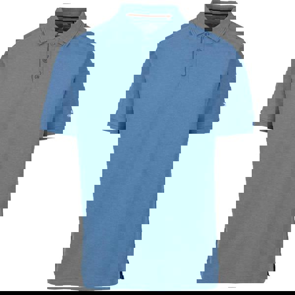 Trespass Mens Brave Polo Shirt - Denim Blue