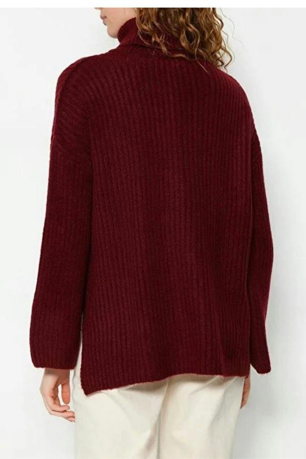 WOVCOR Soft-Textured Knit Sweater