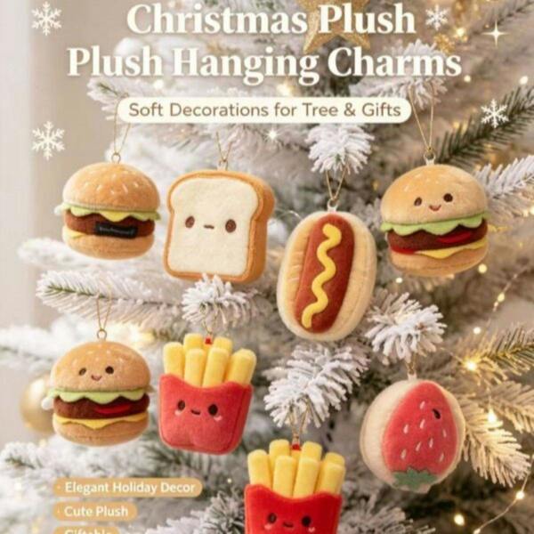 Leaper Plush Bread Keyring Countdown Calendar