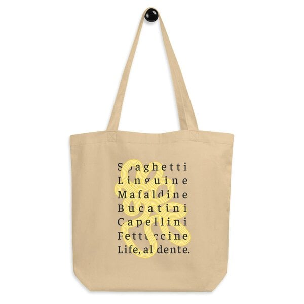 Anchor & Crew 11 Life, Al Dente EDITIONS Recycled Cotton Tote Bag