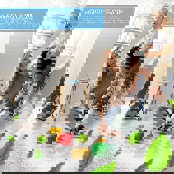 Air Pro 16" Floor Fan - Powerful Air Cooling Fan With 3 Speed Settings