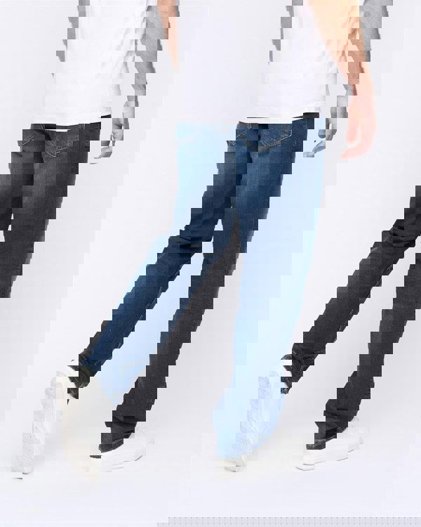 Duck and Cover Rushawn Relaxed Fit Jeans Mid Wash