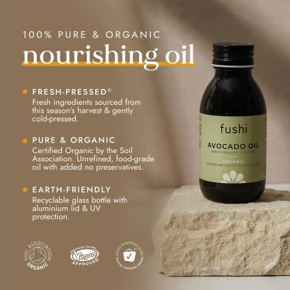 Fushi Wellbeing Organic Avocado Oil 100ml