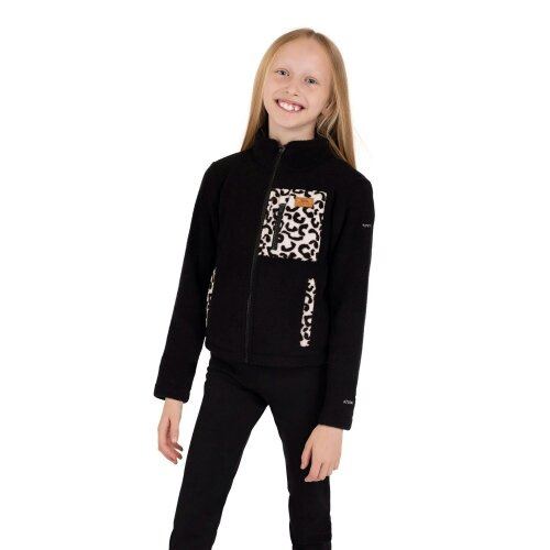 Trespass Kids Willowglen Fleece Jacket - Black