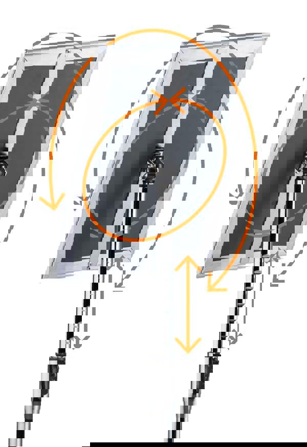 Durable Floor Stand with Aluminium Snap Frame Menu Poster Display | A4