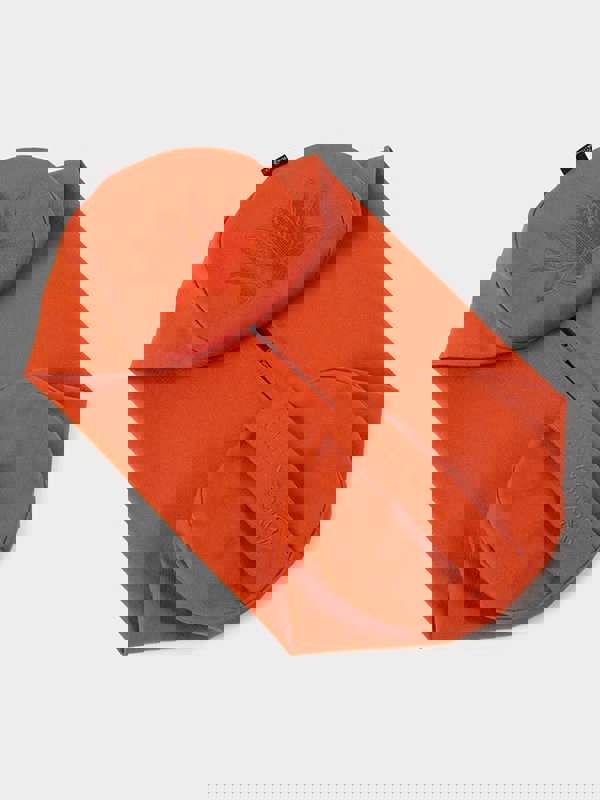 Yoga Studio Replacement Round Lotus Bolster Outer Cushion Cover Terracotta