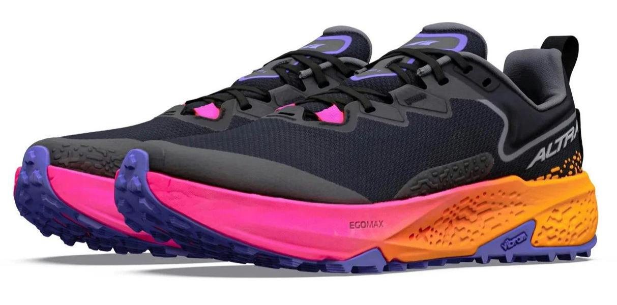 ALTRA Womens Timp 6 Trail Running Trainers Shoes Black Pink