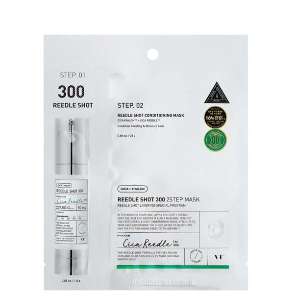 VT Cosmetics  Gifts & Sets Mild Reedle Shot 300 2-Step Mask 25g