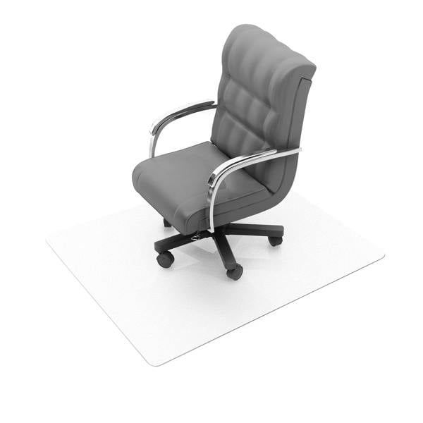 Floortex Cleartex® Enhanced Polymer Anti-Slip Chair Mat for Hard Floors - 116 x 150cm