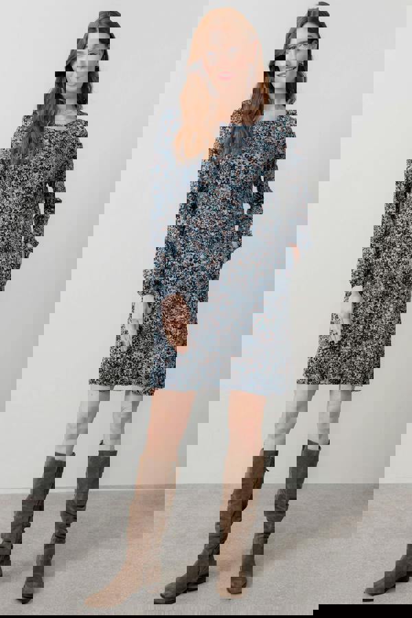 Lily & Me Spruce Swing Dress Sea Mist