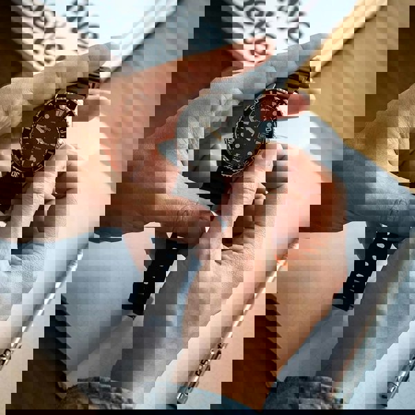 Casio Mens Diver Black Rubber Strap Watch MDV-107-1A1VEF