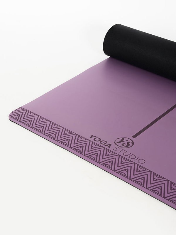 The Grip Pu Yoga Mat - Purple