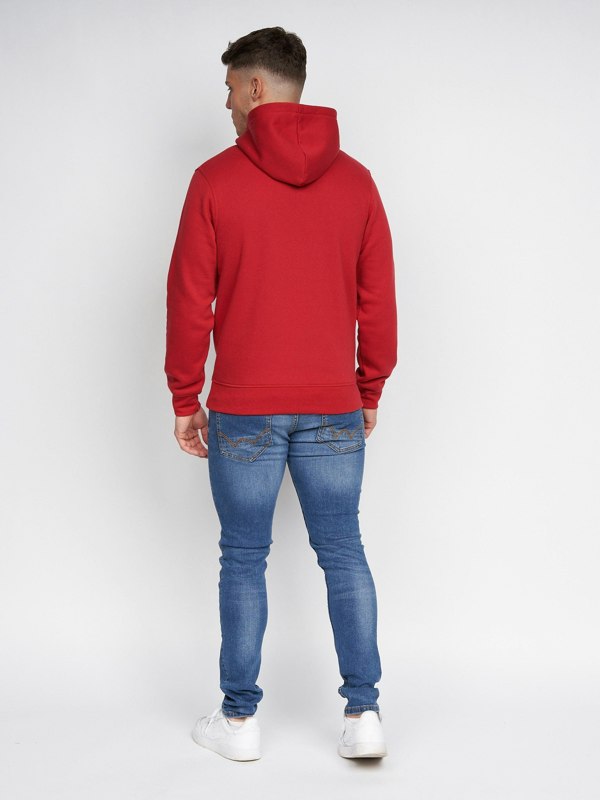 Duck and Cover Lenta Hoodie - Red