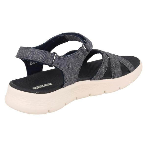 Skechers Ladies Skechers Goga Mat Hook and Loop Sandals Sunshine 141450