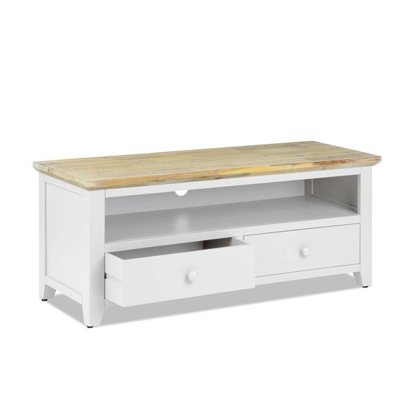 Statement Furniture Florence Wooden TV Stand With 2 Drawers and Shelf
