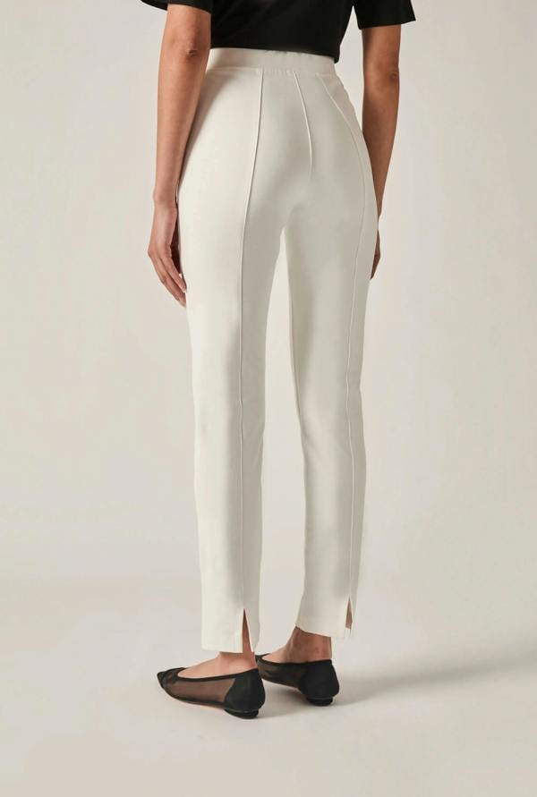 James Lakeland Cigarette Trousers Cream