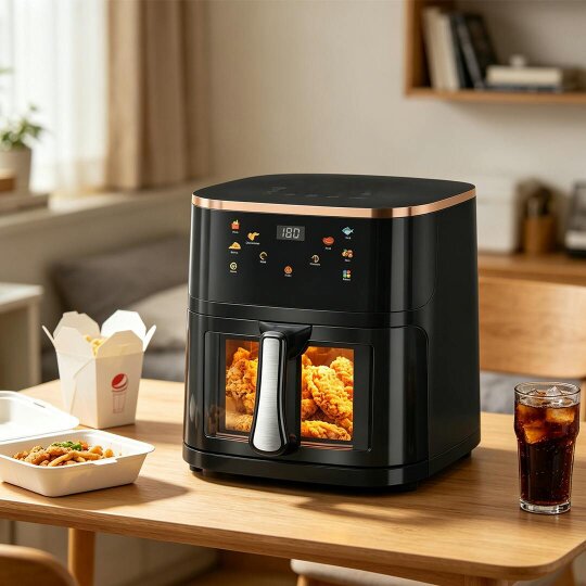 Havendro 10L Large Air Fryer Low Fat Oil free Healthy Oven Frying Kitchen Cooker