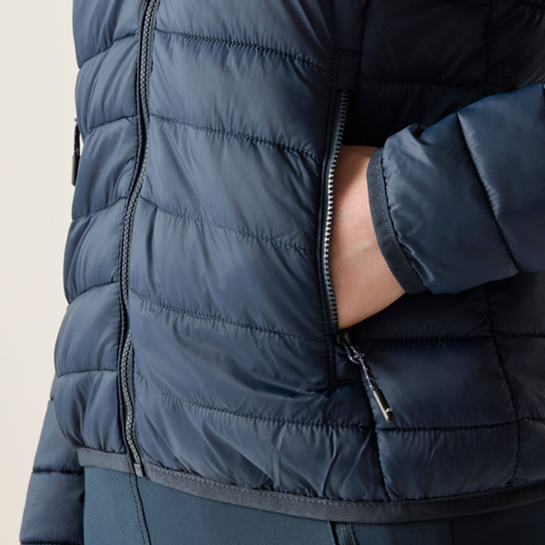 Regatta Womens Hillpack II Insulated Padded Jacket - Navy