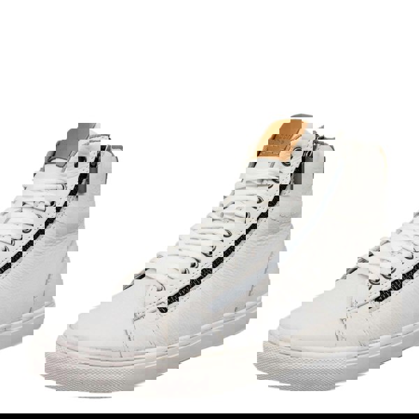 HX London Ilford High Top Leather Trainers