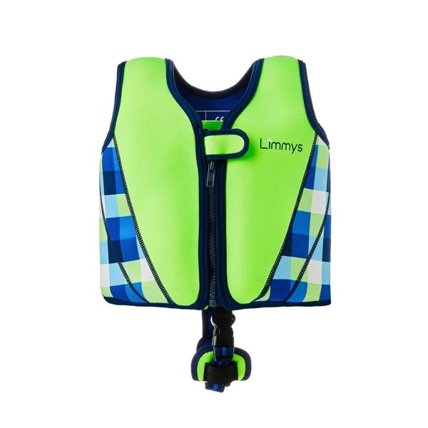 Limmys Premium Neoprene Swim Vest - Neon Green
